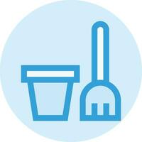 Mop Vector Icon Design Illustration