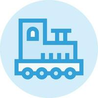 ilustración de diseño de icono de vector de tren