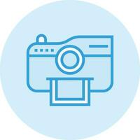 Instant photography Vector Icon Design Illustration