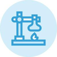 Bunsen Burner Vector Icon Design Illustration