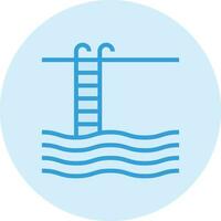 Pool Vector Icon Design Illustration