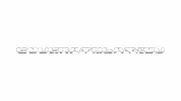 congratulation ascii animering på vit bakgrund. ascii konst koda symboler med lysande och glittrande pärlar effekt bakgrund. attraktiv uppmärksamhet kampanj. video