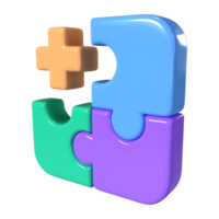 extensión 3d ilustración icono png