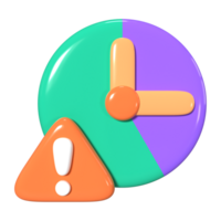 Delay 3D Illustration Icon png