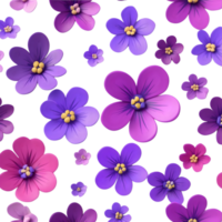 AI generated flower and floral colorful png