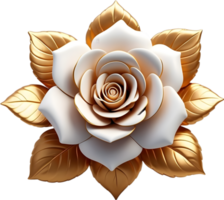 ai generiert Blumen- Illustration kostenlos 3d, Blume 3d png