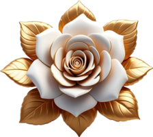 ai generado floral ilustración gratis 3d, flor 3d png