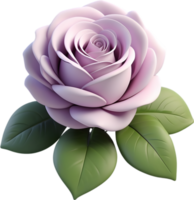 AI generated floral illustration free 3d, flower 3d png