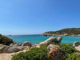 the island of sardinia in italy photo