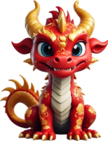 AI generated Chinese dragon zodiac, mythical creature illustration, Chinese astrology symbol, dragon zodiac sign, traditional Chinese dragon graphic, Asian zodiac png