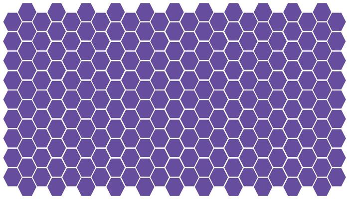 Seamless pattern with hexagons in red and blue colors. Hexagon background. Hexagon pattern. Background element for your design