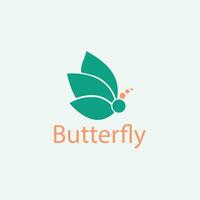 Butterfly logo design vector