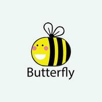 butterfly logo design vector