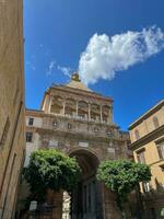 palermo en la isla de sicilia foto