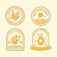 Vector logo for honey brand