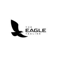 Luxury Eagle Logo Design Template - Vector Illustration.