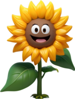 ai gegenereerd zonnebloem clip art - zonnebloem clip art png