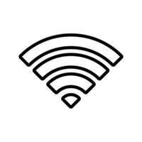 señal icono vector. Wifi ilustración signo. antena y satélite señal simbolos inalámbrico tecnologías vector