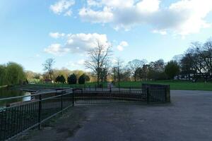 Wardown Public Park of Luton Town of England During Cold and sunny day of April 7th, 2023 photo