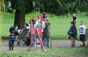 Wardown Public Park of Luton Town of England During Cold and sunny day of April 7th, 2023 photo