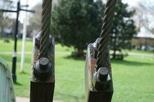 Wardown Public Park of Luton Town of England During Cold and sunny day of April 7th, 2023 photo