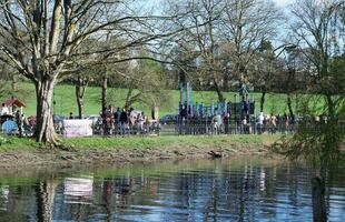 Wardown Public Park of Luton Town of England During Cold and sunny day of April 7th, 2023 photo