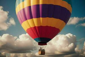 AI generated Hot air balloons. Pro Photo