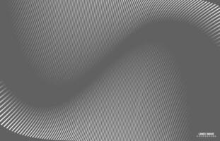 Abstract Pattern background, vector template for your ideas, monochromatic lines texture, waved lines texture. Technology wallpaper.