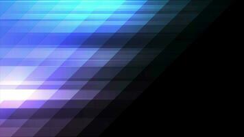 Blue violet tech minimal geometric abstract motion background video