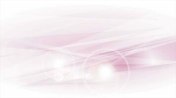 Light pink smooth abstract striped video animation