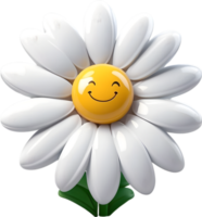 AI generated daisy flower clipart floral png