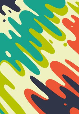Pattern shape collection textile colorful abstract nature lines stripes artwork illustration vector
