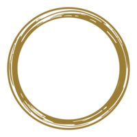 zen cirkel ikon symbol på de guld Färg. zen illustration för logotyp, konst ram, konst illustration, hemsida eller grafisk design element. formatera png