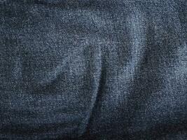 Close up texture of denim for background photo