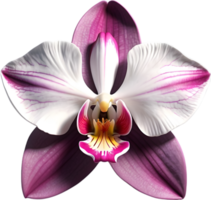 ai genererad orkide blomma ClipArt png