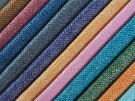 Colorful background, A stack of colorful fabric. Full frame shot of muti colored fabric background photo