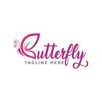 Butterfly logo design vector template, Butterfly logo for beaufy and Spa business