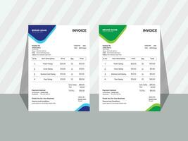 Free Vector Invoice Design For Your Company