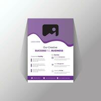 Creative Business Flyer Template Free Vector