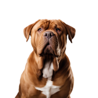 ai genererad Lycklig dogue de bordeaux png