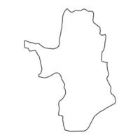 tomar provincia mapa, administrativo división de Camboya. vector ilustración.