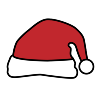 Christmas Santa hat Clipart png