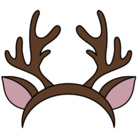 Reindeer antlers Clipart Christmas element png