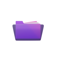 glass morphism file icon transparent background png