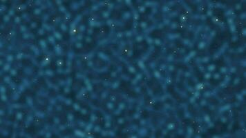 un' blu sfondo con stelle e alcuni piccolo puntini video