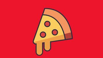 2d animato Pizza video