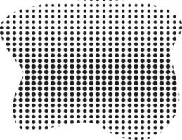 Halftone design elements, effect vector pattern.