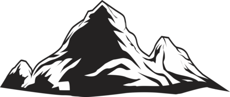 Montagne formes transparent png