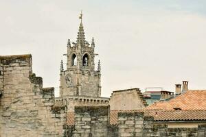 View with old castle photo