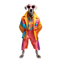 ai generiert süß und glücklich Hund auf transparent Hintergrund png, einfach zu verwenden. png